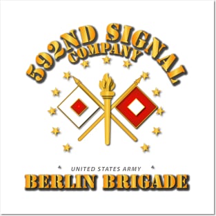 592d Signal Company - Berlin Brigade Posters and Art